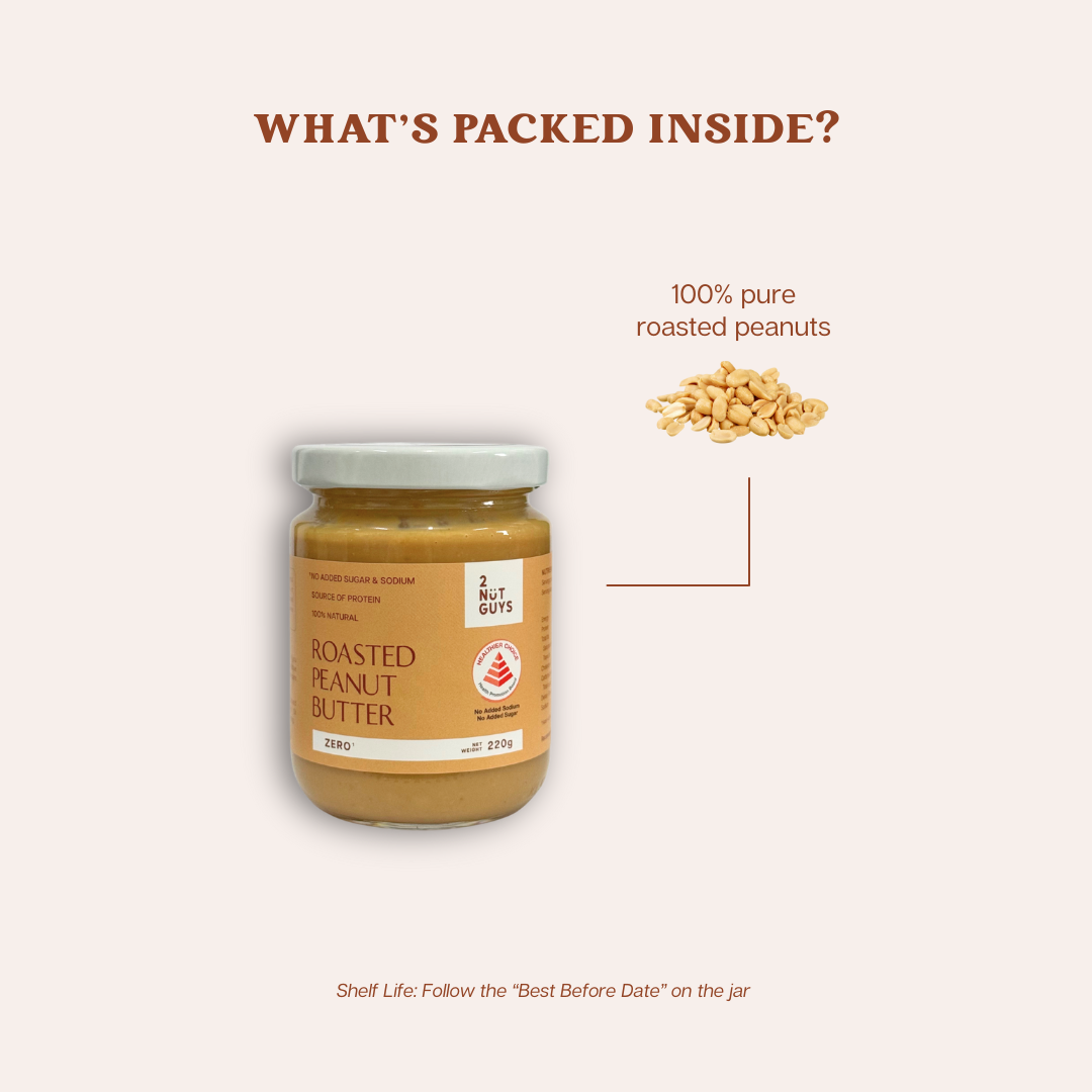 Roasted Peanut Butter - Zero (220g)