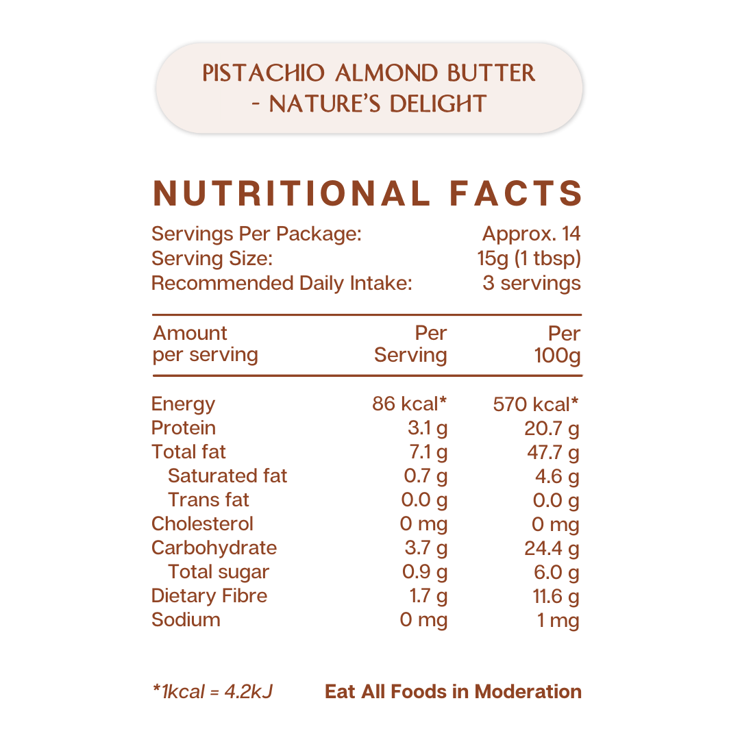 Pistachio Almond Butter (220g)