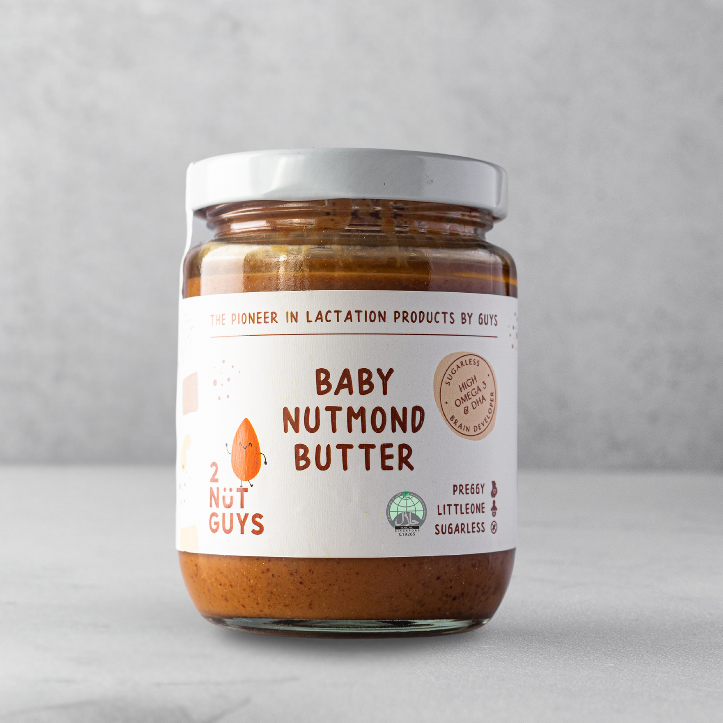 2NUTGUYS Baby Nutmond Butter 220 g jar