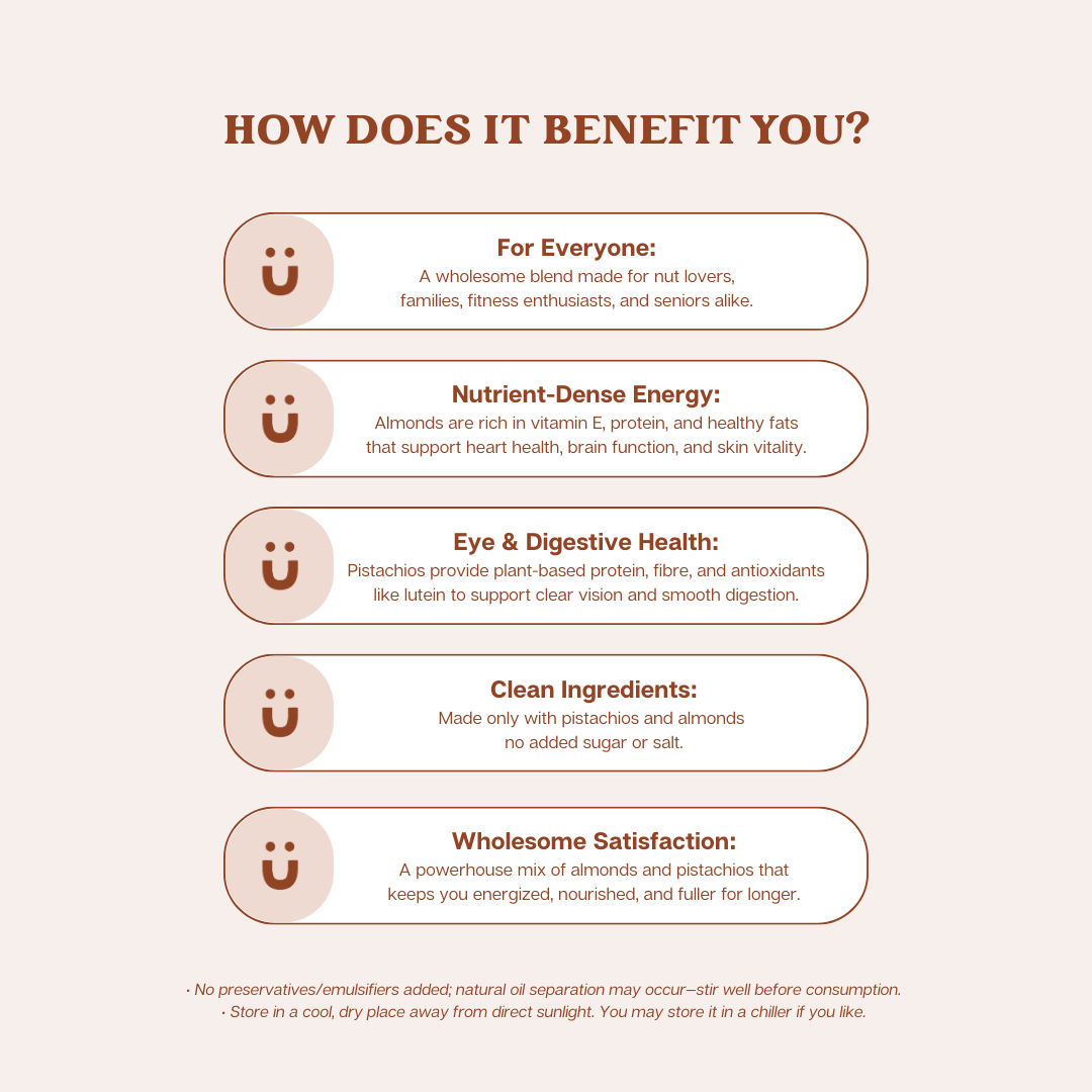 Pistachio Almond Butter (220g)