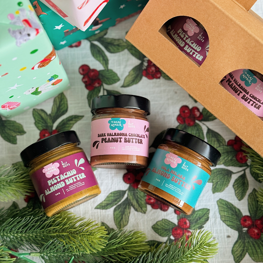 2NUTGUYS x An Acai Affair – Limited Edition Christmas Nut Butter Gift Box