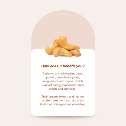 Roasted Cashews (50g)