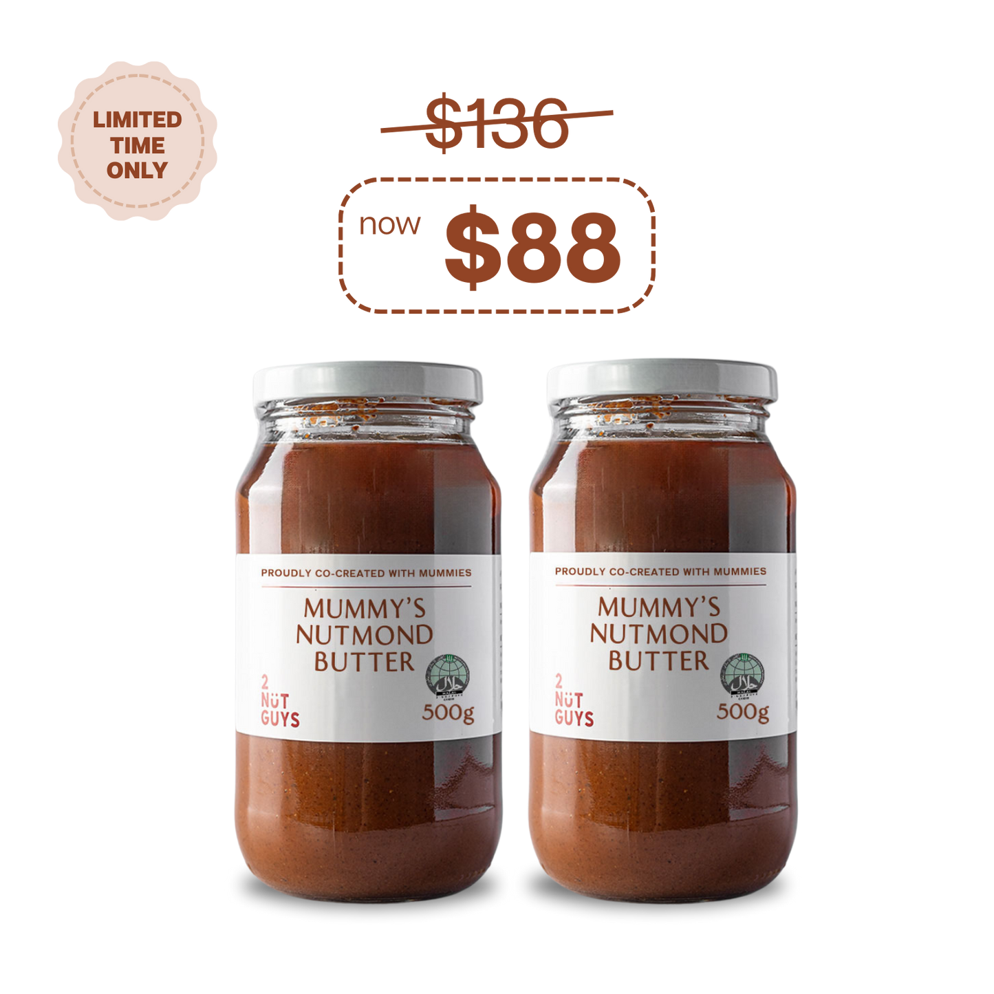 CNY Mummy's Nutmond Butter (500g) Bundle