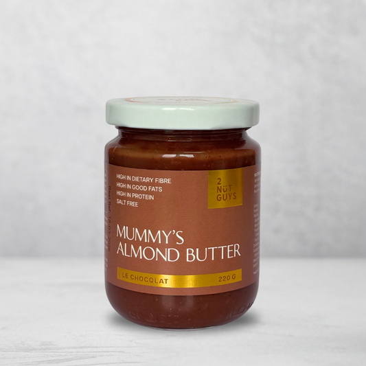 2NUTGUYS Mummy's Nutmond Butter - 
 Le Chocolat 220 g jar