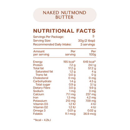 Mummy’s Nutmond Butter – Travel Size 90g