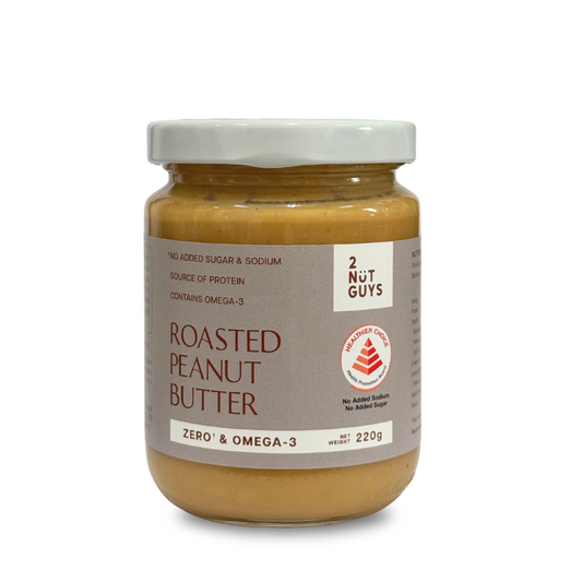 Roasted Peanut Butter - Zero & Omega-3 (220g)