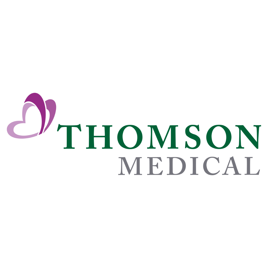 Thomson Medical logo on transparent background
