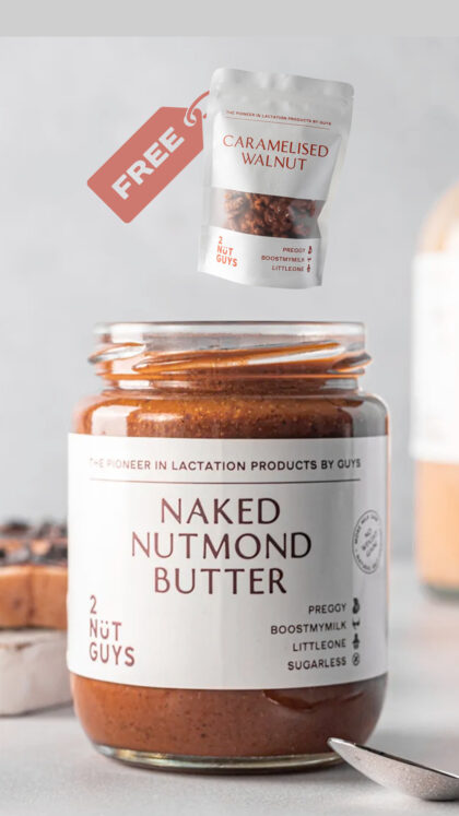 nakedNutmond freeWalnut productimage Naked Nutmond Butter w Caramelised Walnuts Free Gift (Limited stock)