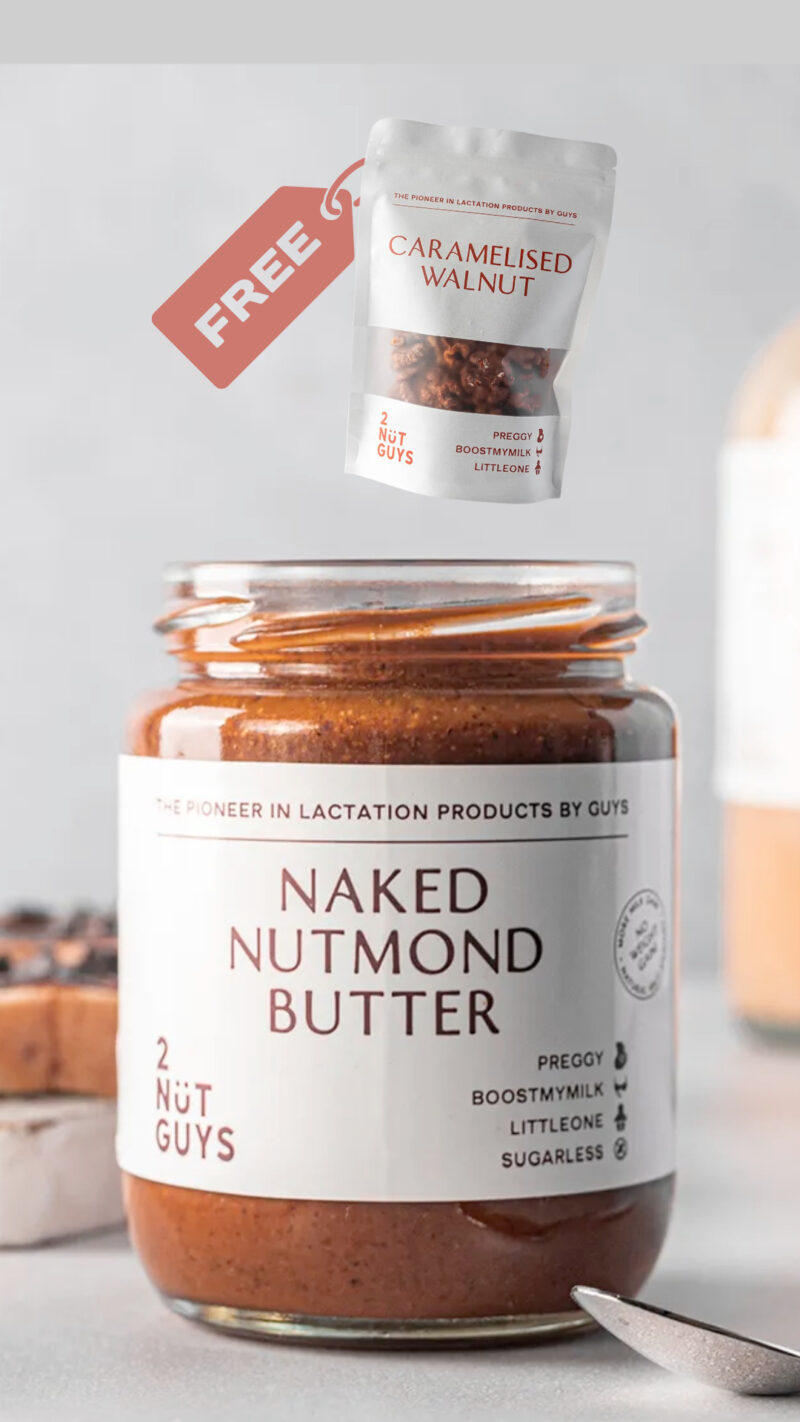 nakedNutmond freeWalnut productimage Naked Nutmond Butter w Caramelised Walnuts Free Gift (Limited stock)
